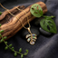 Anti-tarnish Leaf Charm Necklace