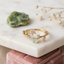 Premium Zircon Bloom Kiss Ring