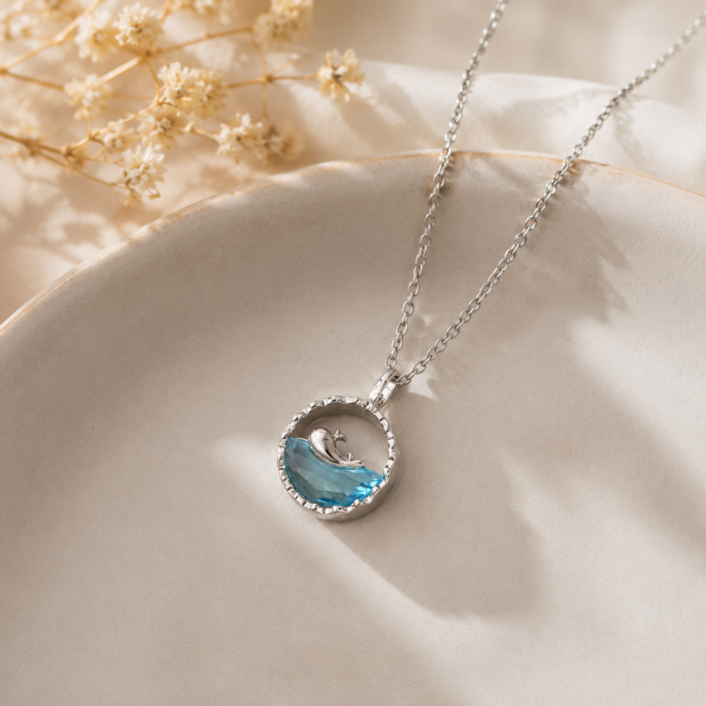 Anti-tarnish Whale Charm