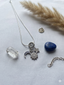 Anti-Tarnish Moon and Star Charm Necklace
