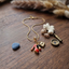 Anti-Tarnish Shoe and Lipstick Necklace (Gold)