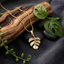 Anti-tarnish Leaf Charm Necklace