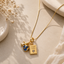 Anti-tarnish Globe Charm Necklace