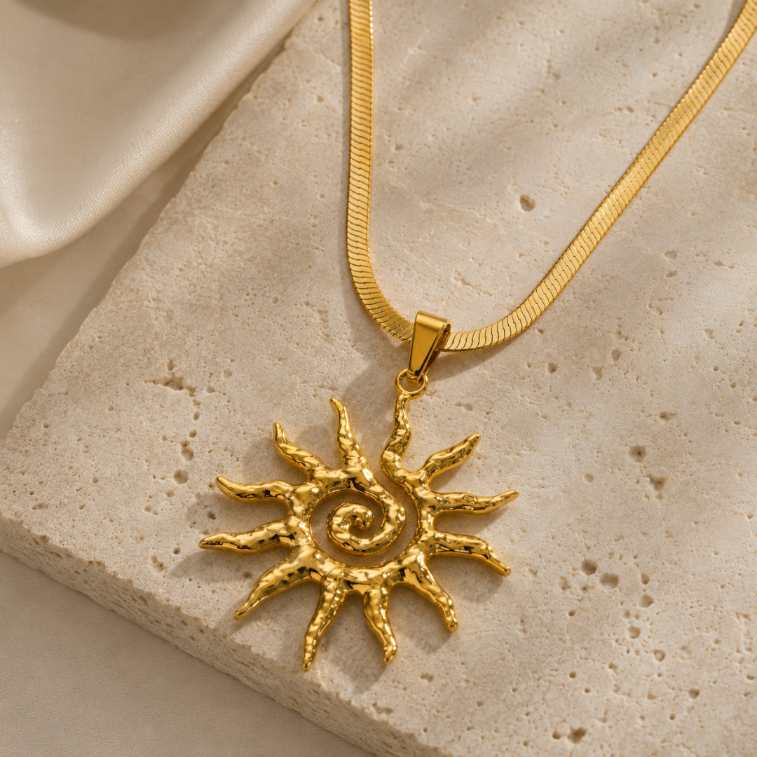 Sun-Charm Necklace