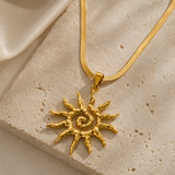 Sun-Charm Necklace