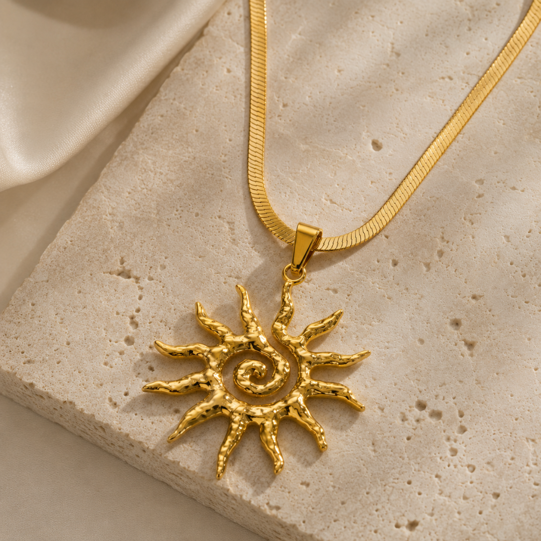 Sun-Charm Necklace