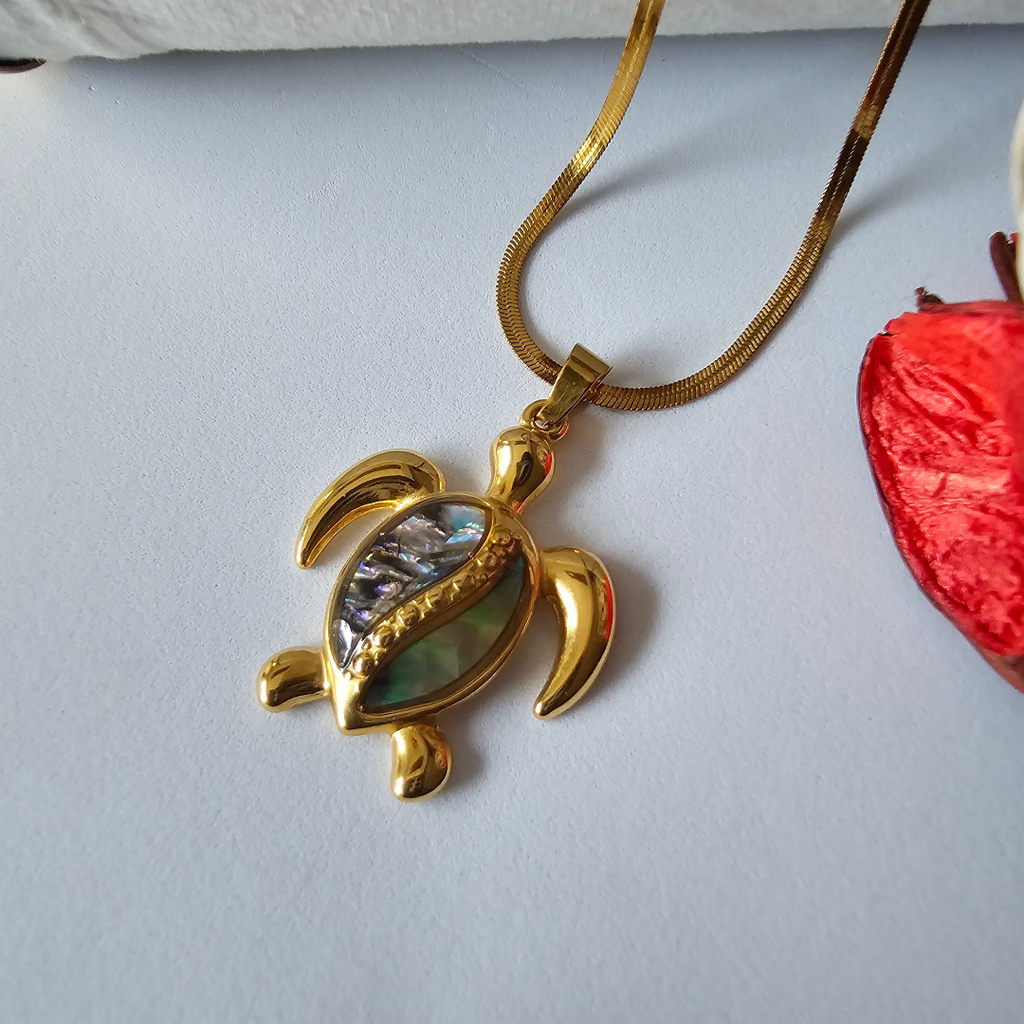 Turtle Charm Necklace