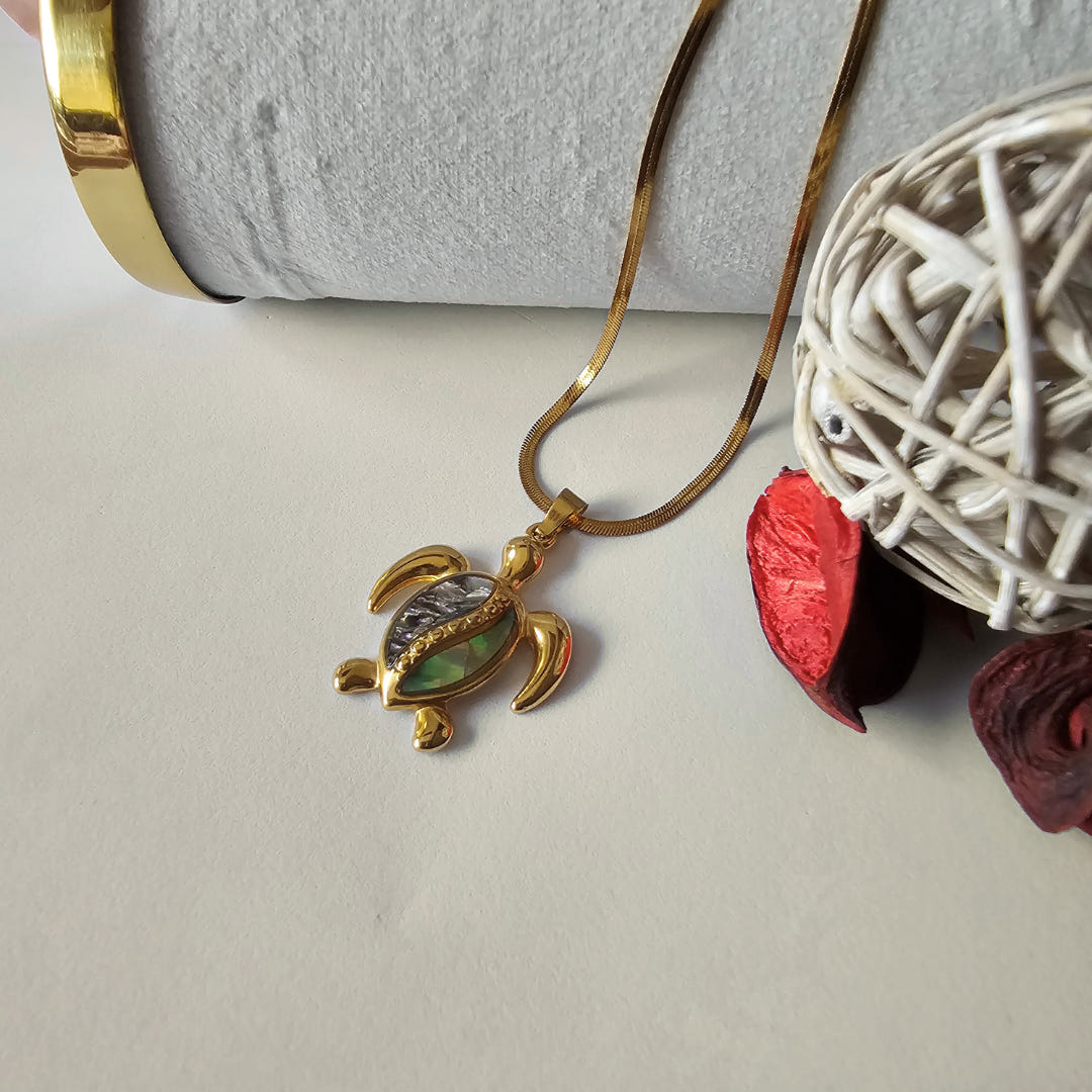 Turtle Charm Necklace