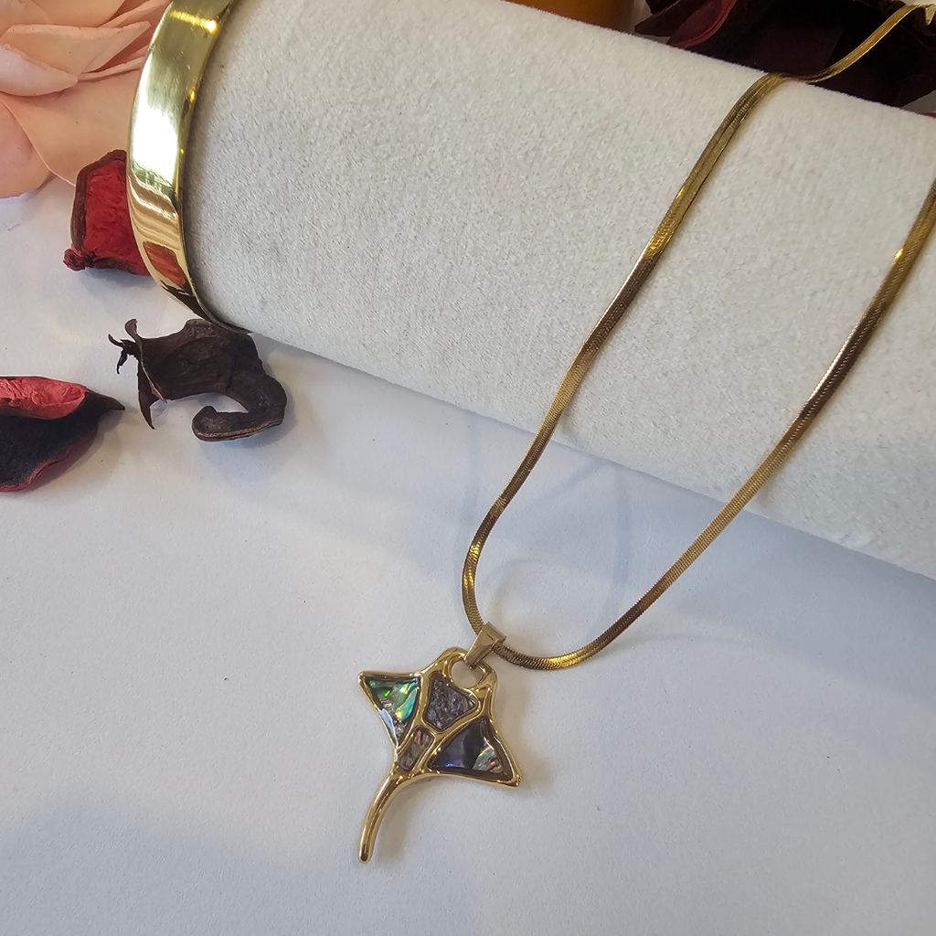 Stingray Charm Necklace