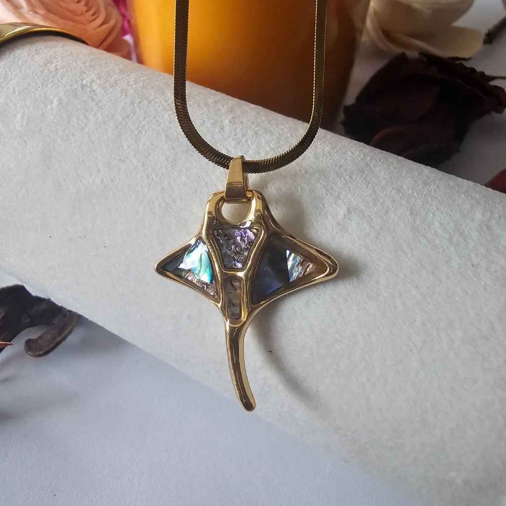 Stingray Charm Necklace